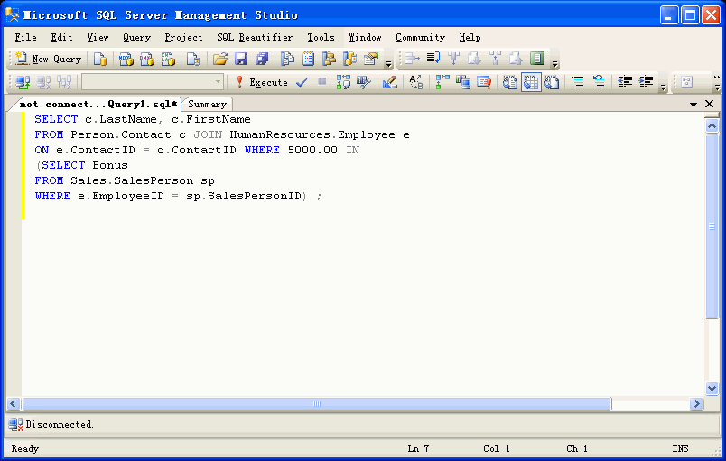 SQL Pretty Printer Add-In for SSMS